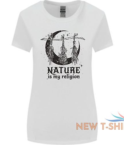 nature is my religion halloween witch womens wider cut t shirt 0.jpg