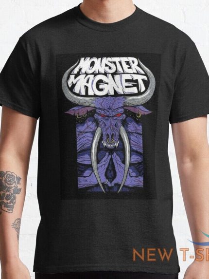 new limited dark horn monster magnet classic scary premium t shirt 0.jpg
