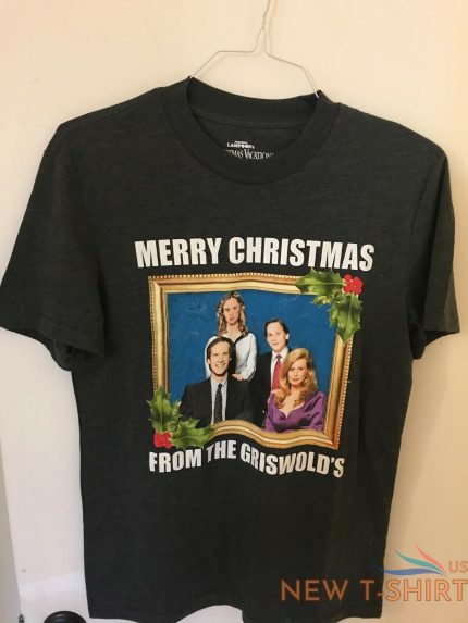 new medium black christmas vacation merry christmas from the griswolds t shirt 0.jpg