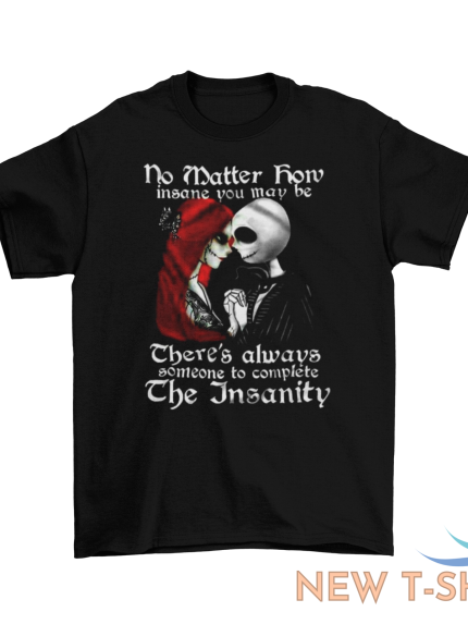 nightmare before christmas jack and sally t shirt unisex cotton sizes adult new 0.png