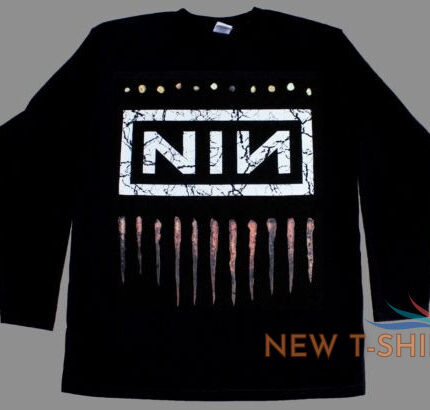 nine inch nails shirt captain marvel nin t shirt vinyl black logo tee white 1.jpg