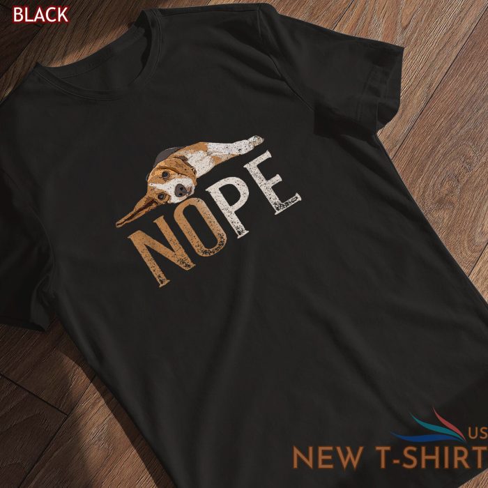 nope lazy beagle funny dog lover vintage cute beagle mom t shirt tee gift 1.jpg