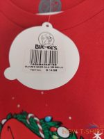 nwt buc ees christmas holiday t shirt red size large never calm always bright 2.jpg