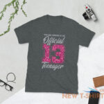 official teenager 13th birthday 13 years old gift t shirt 3.jpg