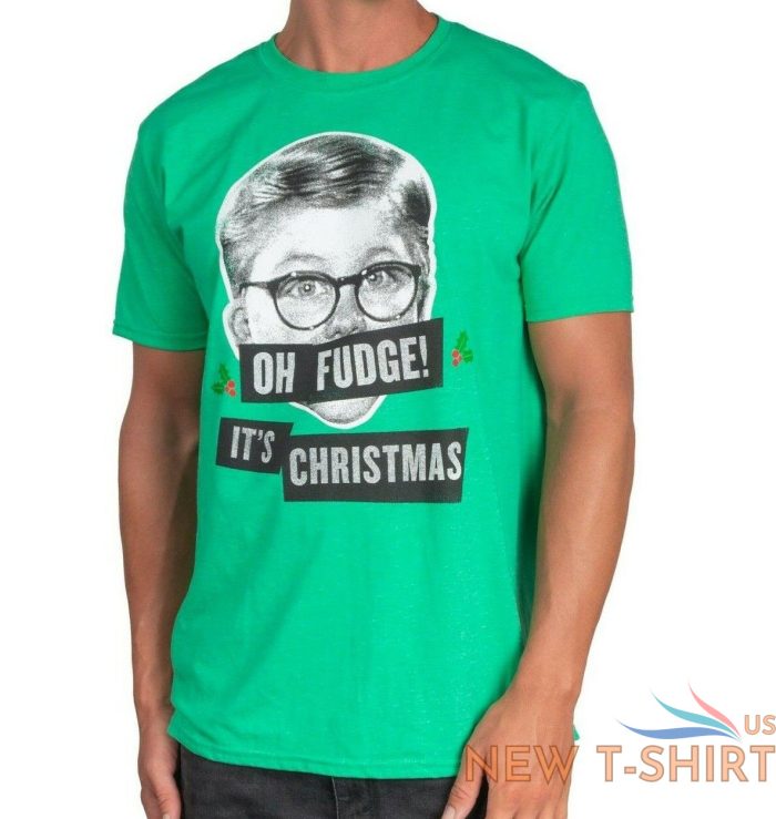 oh fudge shirt a christmas story ralphie it s christmas green men s size xl 0.jpg