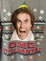 omg it s santa gray tshirt mens size large by briefly stated official elf shirt 1.jpg