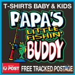 papa s little fishing buddy t shirt fishing t shirt novelty tee tops funny 0.png