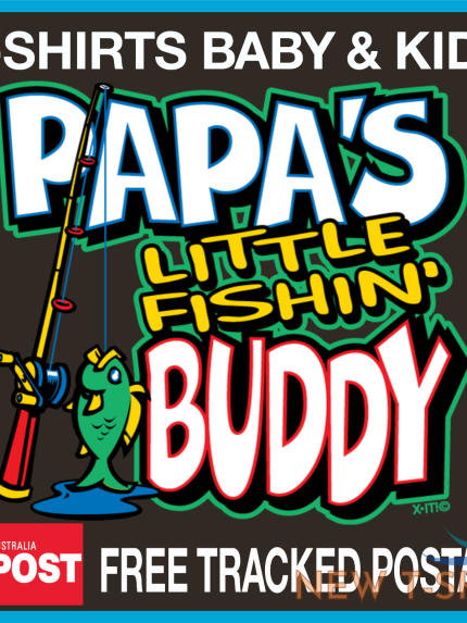 papa s little fishing buddy t shirt fishing t shirt novelty tee tops funny 0.png