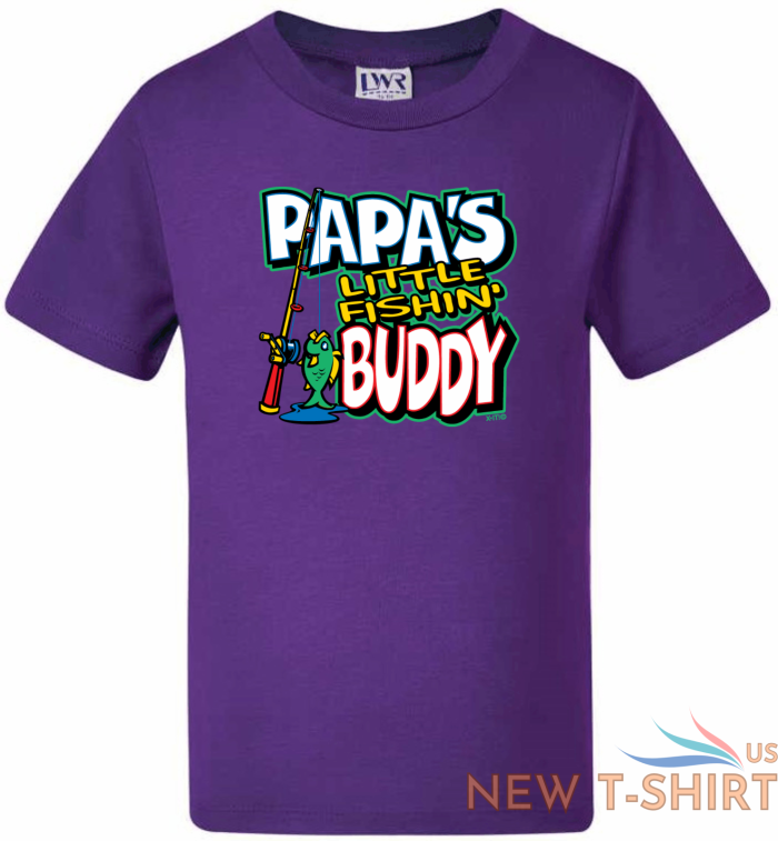 papa s little fishing buddy t shirt fishing t shirt novelty tee tops funny 9.png