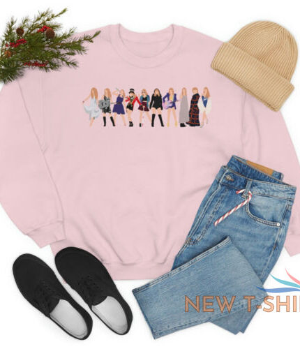 paramore merch paramore bars crewneck sweatshirt light pink 1.jpg