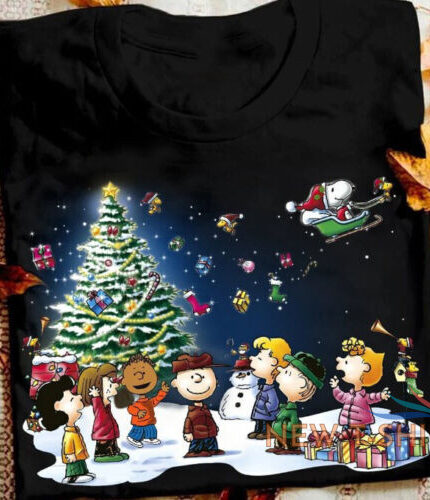 peanuts dog christmas tree shirt peanuts merry christmas shirt 0.jpg