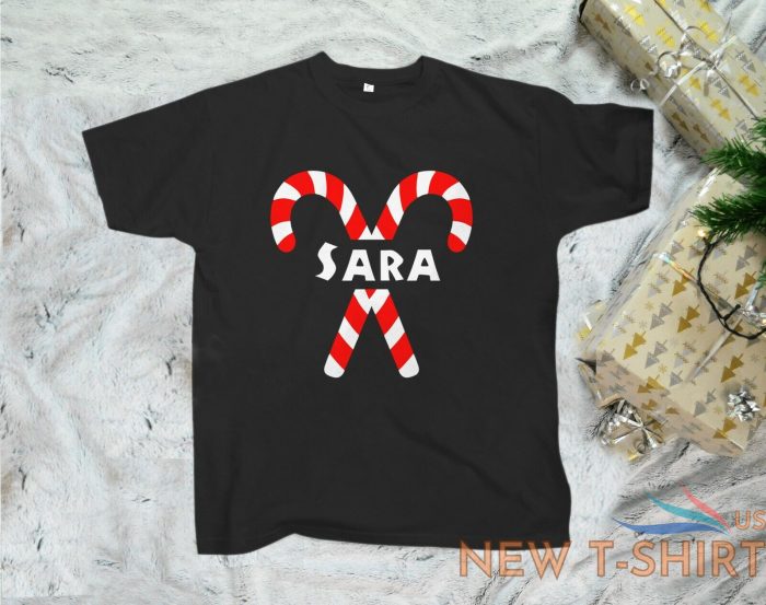 personalised candy cane christmas shirt custom name printed xmas party t shirts 2.jpg