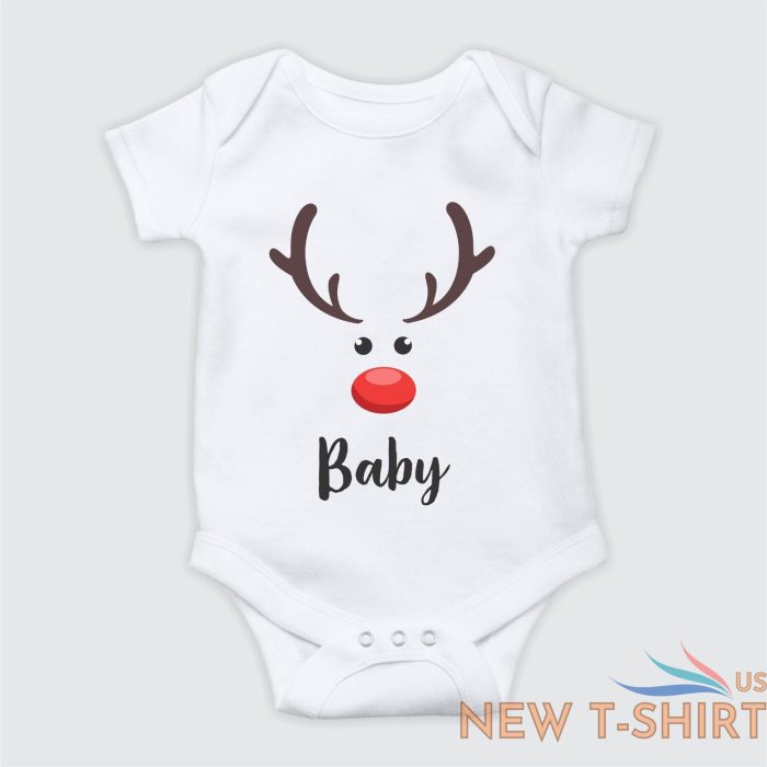 personalised christmas tshirt family matching reindeer rudolph children name top 1.jpg