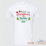 personalised first christmas tshirt family mummy daddy baby suit adult xmas gift 1.jpg