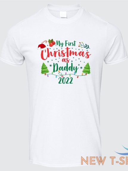 personalised first christmas tshirt family mummy daddy baby suit adult xmas gift 1.jpg