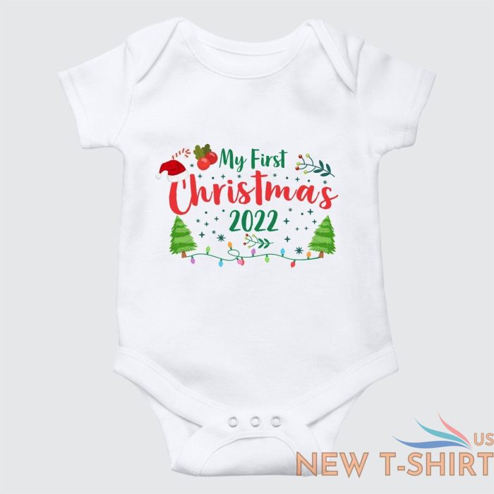 personalised first christmas tshirt family mummy daddy baby suit adult xmas gift 3.jpg