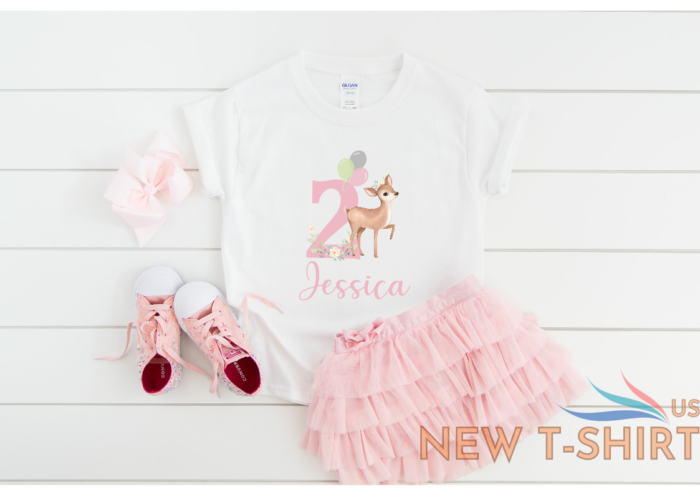 personalised girls pink deer 2nd birthday number t shirt second birthday outfit 0.png