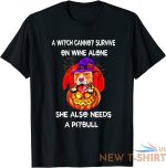 pitbull witch pumpkin halloween t shirt 0.jpg