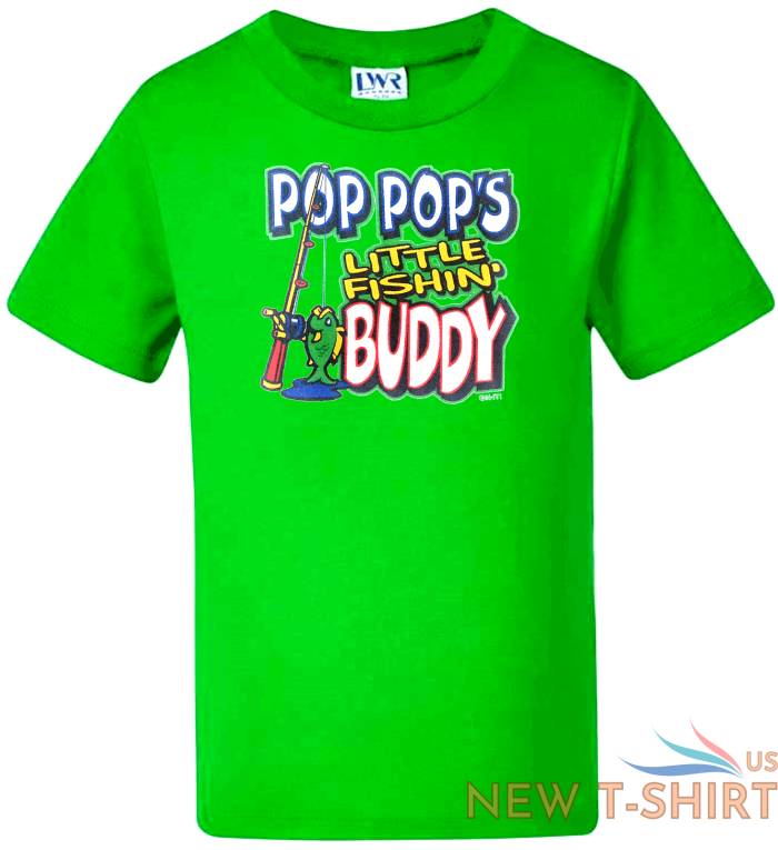 pop pop s little fishing buddy t shirt fishing t shirt novelty tee tops funny 3.png