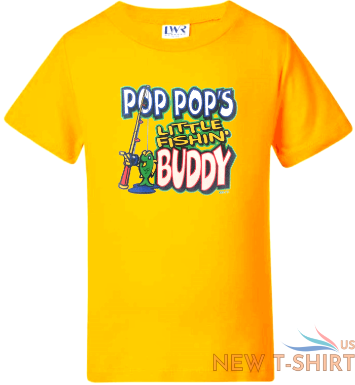 pop pop s little fishing buddy t shirt fishing t shirt novelty tee tops funny 4.png