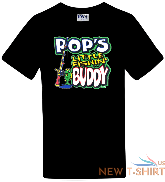 pop s little fishing buddy t shirt fishing t shirt novelty tee tops funny tshirt 2.png