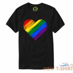 pride rainbow heart t shirt tee summer lgbt pride lgbtq gay top adult sm 3xl 1.jpg