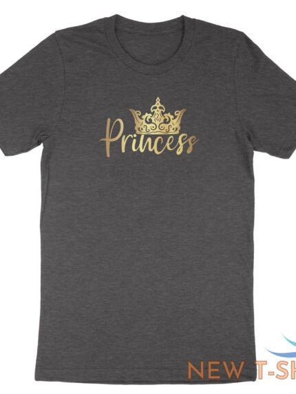 princess crown shirt gift for daughter little toddler girl kids t shirt family 0.jpg