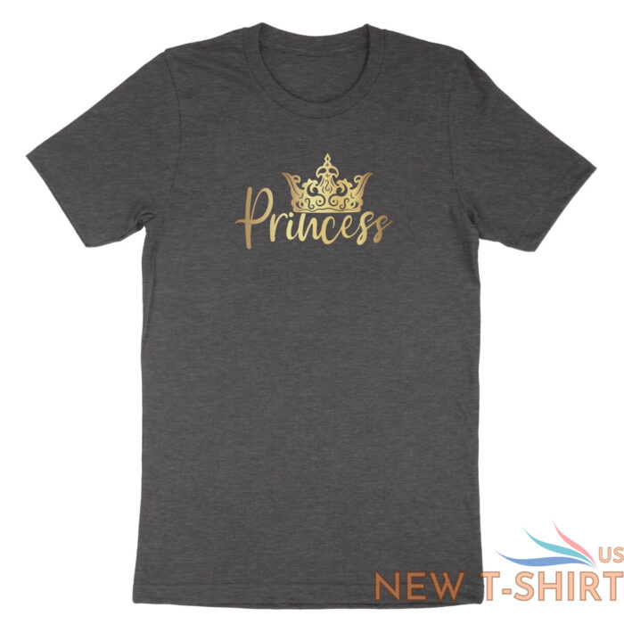 princess crown shirt gift for daughter little toddler girl kids t shirt family 0.jpg