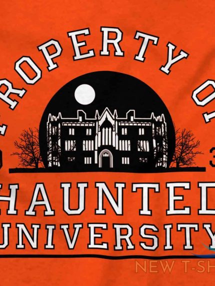 property haunted university college halloween womens or mens crewneck t shirt te 1.jpg