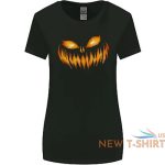 pumpkin face halloween horror scary womens wider cut t shirt 0.jpg