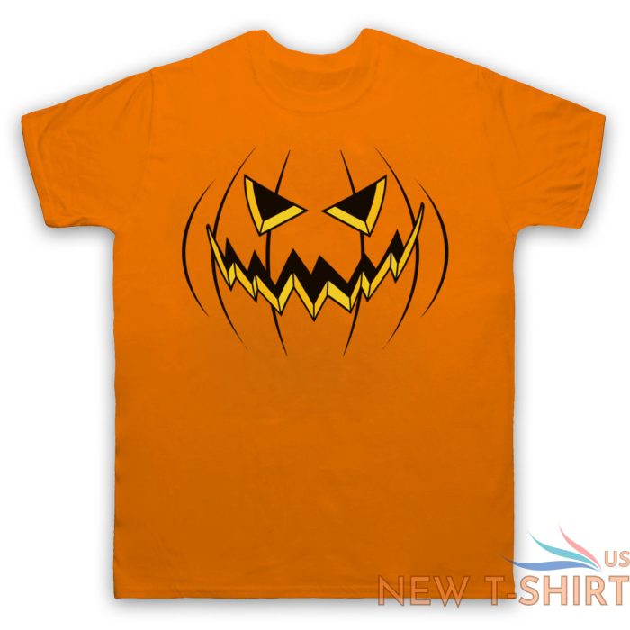 pumpkin jack o lantern halloween costume party funny t shirt adults kids size 0.jpg