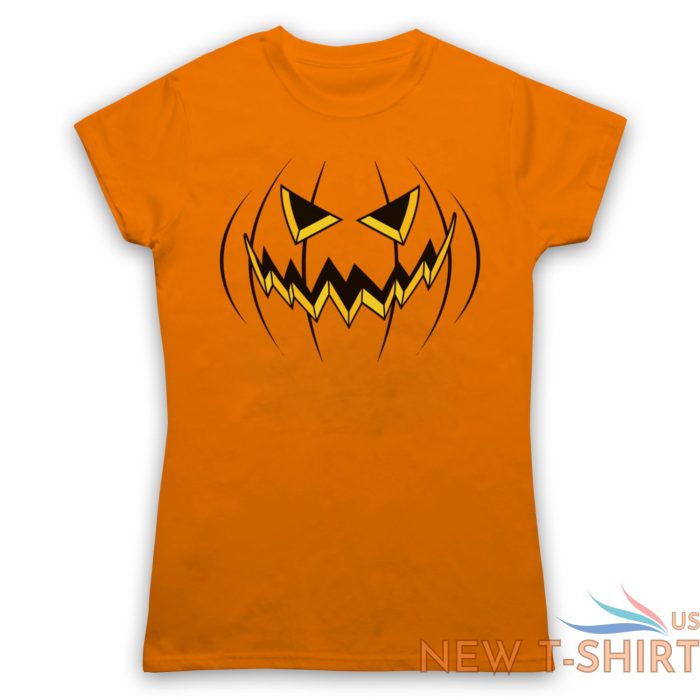 pumpkin jack o lantern halloween costume party funny t shirt adults kids size 1.jpg