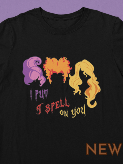 put a spell on you halloween witch t shirt spooky scary sanderson sisters tee 1.png
