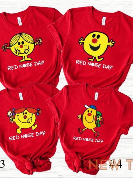 red nose day funny kids men s printed t shirt children s cotton tees 0.jpg