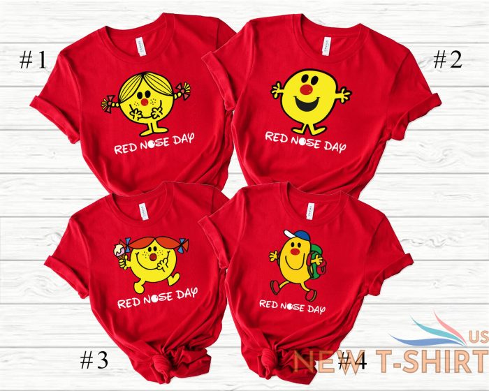 red nose day funny kids men s printed t shirt children s cotton tees 0.jpg