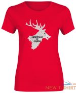 reindeer christmas is coming print tee girls short sleeve top women xmas t shirt 3.jpg