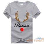 reindeer thomas print christmas t shirt mens kids 100 cotton xmas top tess 1.jpg