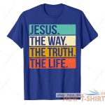 retro jesus the way truth life t shirt christian bible verse worship christ tee 4.jpg