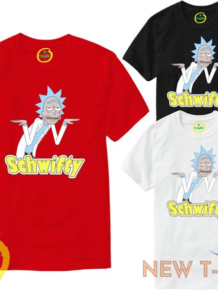 rick and morty t shirt cartoon gift funny clothes christmas top present cool 0.jpg