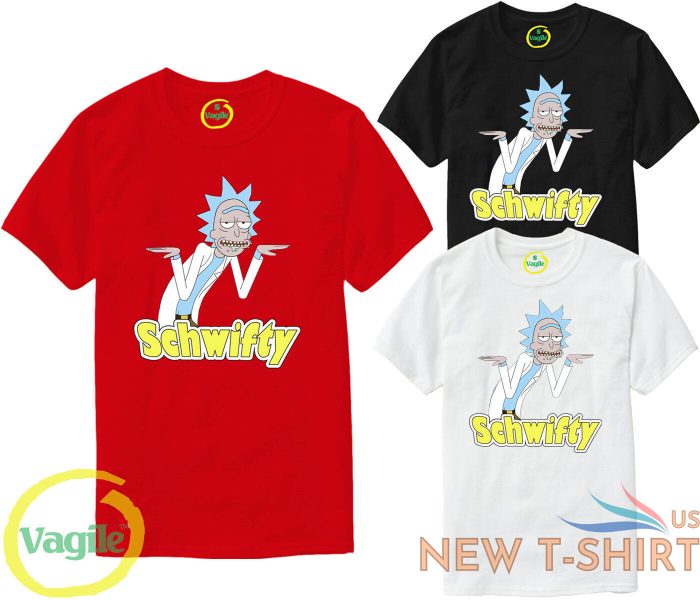 rick and morty t shirt cartoon gift funny clothes christmas top present cool 0.jpg