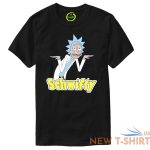 rick and morty t shirt cartoon gift funny clothes christmas top present cool 1.jpg