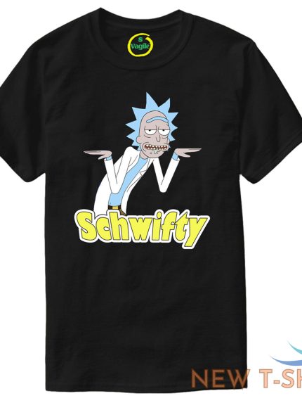 rick and morty t shirt cartoon gift funny clothes christmas top present cool 1.jpg