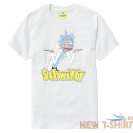 rick and morty t shirt cartoon gift funny clothes christmas top present cool 3.jpg