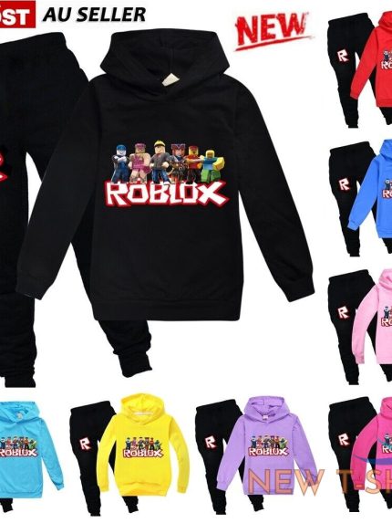 roblox kids hooded pants tracksuit set jumpers suit hooded sweatshirt sportswear 0.jpg