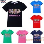 roblox print 100 cotton short sleeve t shirt kids boys casual tops tee shirt uk 0.jpg