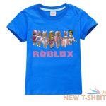 roblox print 100 cotton short sleeve t shirt kids boys casual tops tee shirt uk 3.jpg