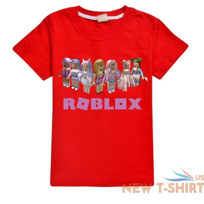 roblox print 100 cotton short sleeve t shirt kids boys casual tops tee shirt uk 6.jpg