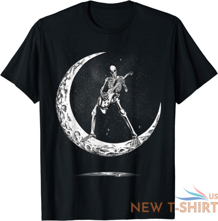 rock on skeleton moon rock and roll funny halloween t shirt s 3xl 0.jpg