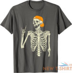 rocker skeleton cap skater cool halloween rock gift unisex t shirt 2.jpg