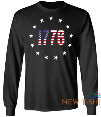 rush limbaugh betsy ross flag shirt just respect it 1776 long sleeve t shirt black 0.png